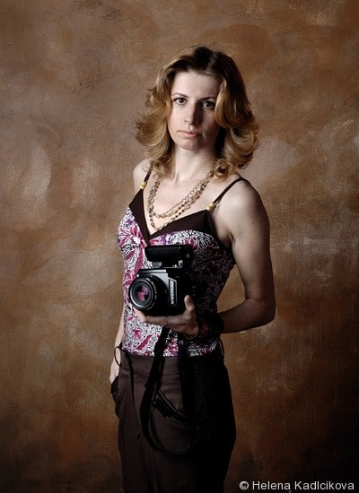 Helena Kadlčíková, fotografka a malířka