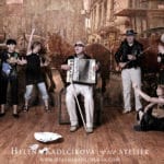 skládané fotografie, portréty