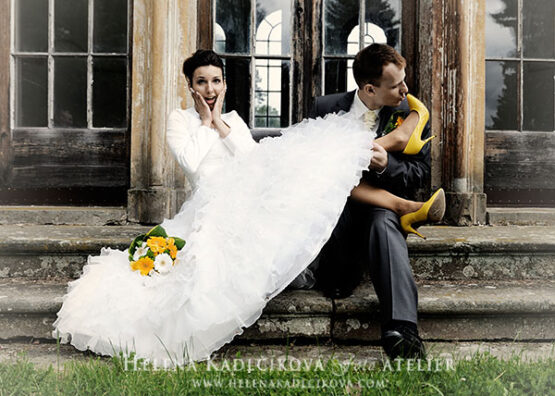 svatební fotografie, fotoatelier, exterier, Praha, Prostějov, Olomouc