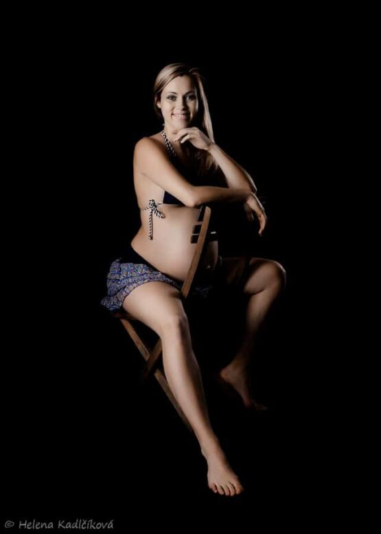 těhotenské portréty a akty