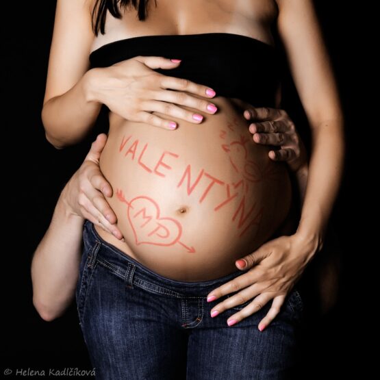 těhotenské portréty a akty