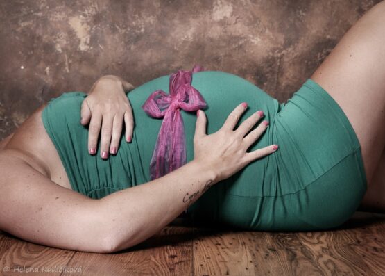 těhotenské portréty a akty