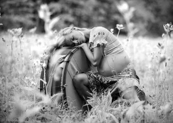 těhotenské portréty a akty