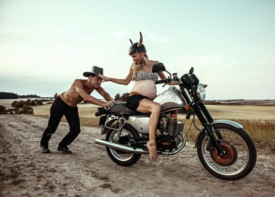 těhotenské portréty a akty