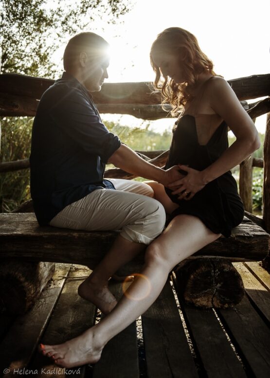 těhotenské portréty a akty